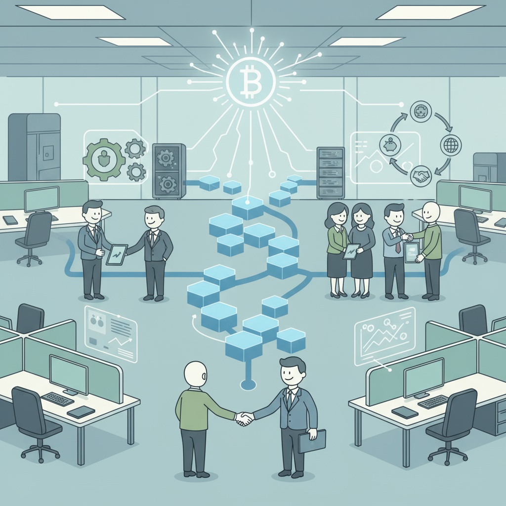 Blockchain transformando bancos